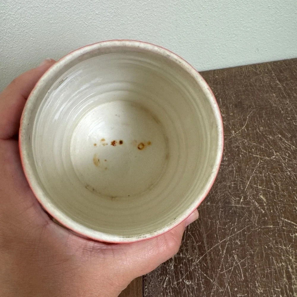 Old McDonald Farm Red Barrel‎ Jar Canister 4.75 inches REPLACEMENT - NO LID